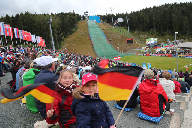 Sommer-Skispringen 2017 Vogtland Deutschland