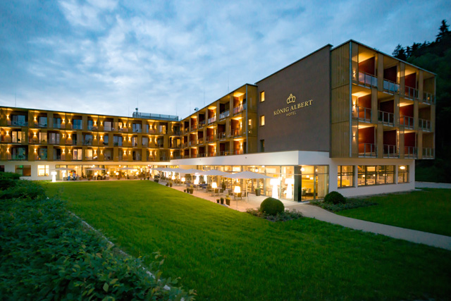 Außenaufnahmen Hotel Koenig Albert Bad Elster im Vogtland Deutschland