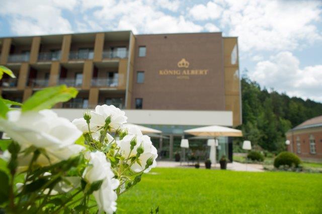 Außenaufnahmen Hotel Koenig Albert Bad Elster im Vogtland Deutschland