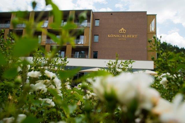 Außenaufnahmen Hotel Koenig Albert Bad Elster im Vogtland Deutschland